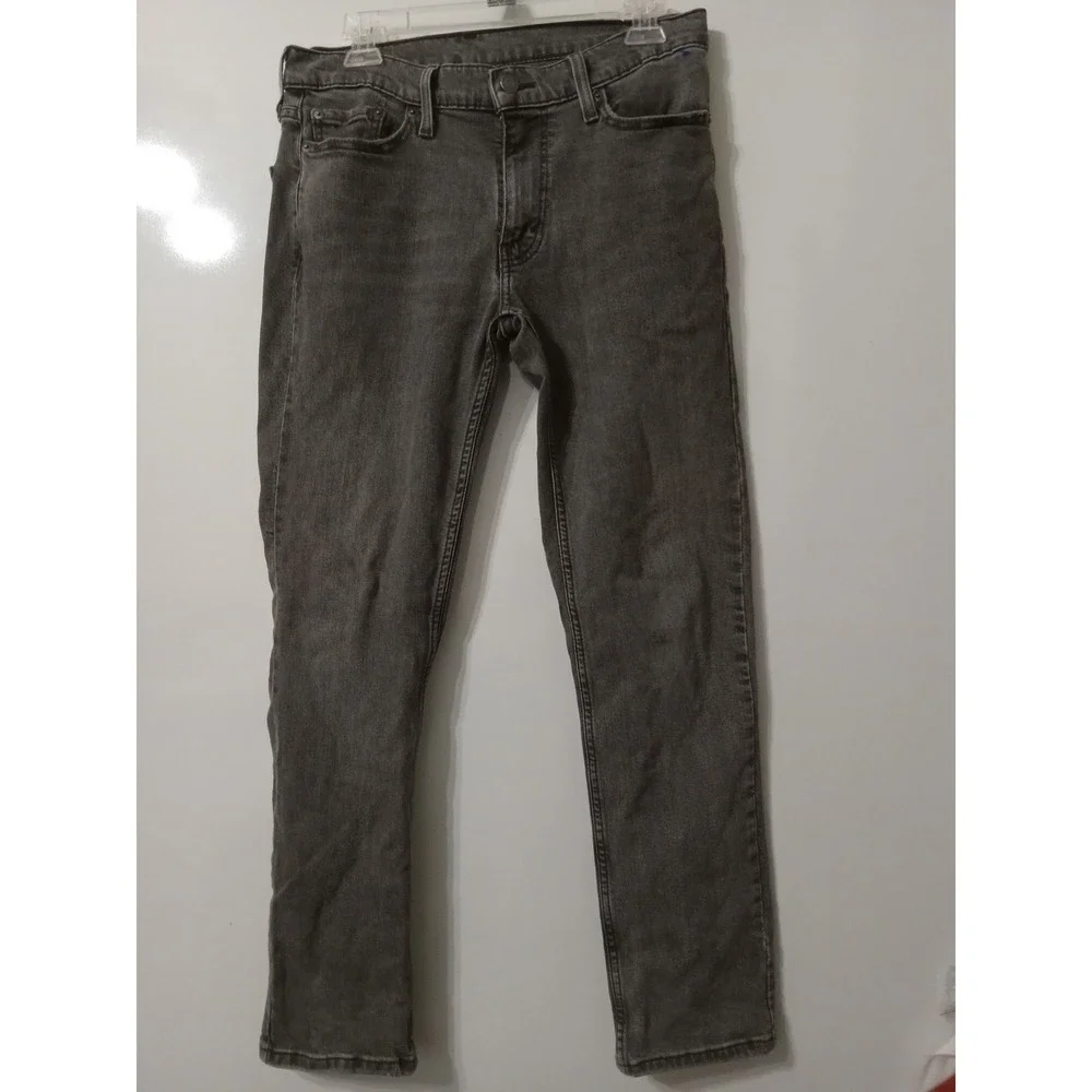 Levis 511 Slim Fit Jeans Mens 30x30 Charcoal Gray Water Less Denim Boho Capsulew